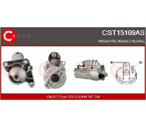 Štartér CASCO CST15169AS
