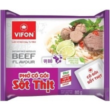 Vifon Pho instantní polévka s rýžovými nudlemi Hovězí Sot Thit 80 g