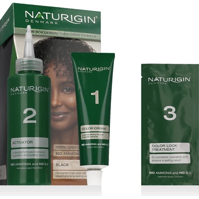 Naturigin Permanent Hair Colours 115 ml barva Black 2.0