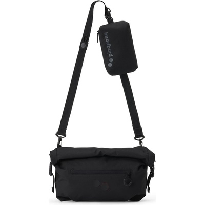 pinqponq Чанта за рамо Pinqponq Aksel Solid 2+5 Shoulder bag - Rooted Black - размер 2 + 5 l (510-4429-0911)