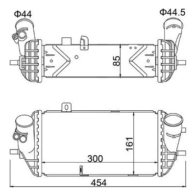 Chladič turba HART 630 299 (630299)