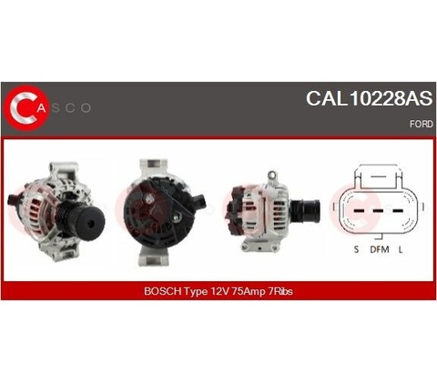 Generátor CASCO CAL10228AS
