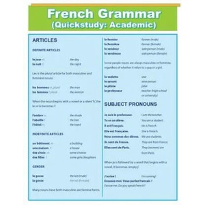 French Grammar | Quick Charts (ISBN: 9781632878038)