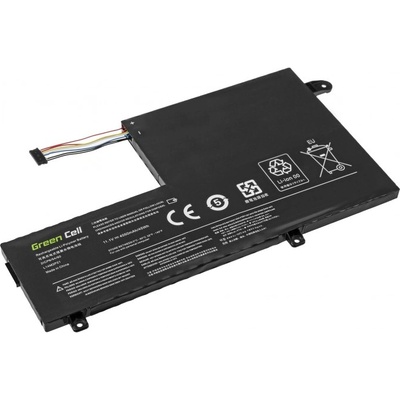 Green Cell Батерия за Lenovo Flex 3 1470 / Flex 3 1480 / Flex 3 1580 / Edge 2 1580, 4050 mAh (LE124)