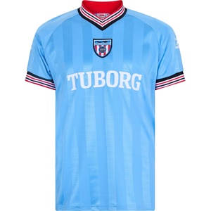 Patrick Футболна фланелка Patrick Mens Sunderland AFC 1986 Retro away Football Shirts - Blue