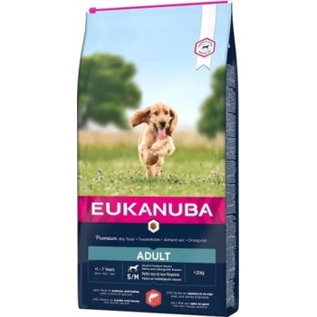 EUKANUBA DOG ADULT SMALL AND MEDIUM LAMB - за кучета от малки и средни пориди с агнешко 2.5kg