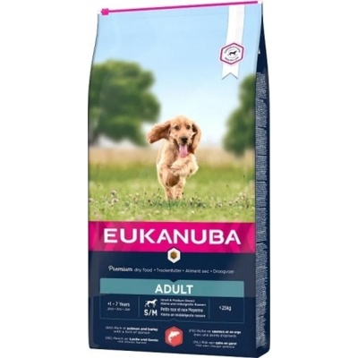 EUKANUBA Adult Small & Medium Breed Lamb - за малки и средни породи с агнешко 2.5kg