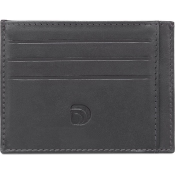 Delis Калъф за карти, унисекс, Achim PT1195, естествена кожа, черен (PT1195)