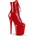 Pleaser USA Pleaser Flamingo-1020 Red Pat/Red 35
