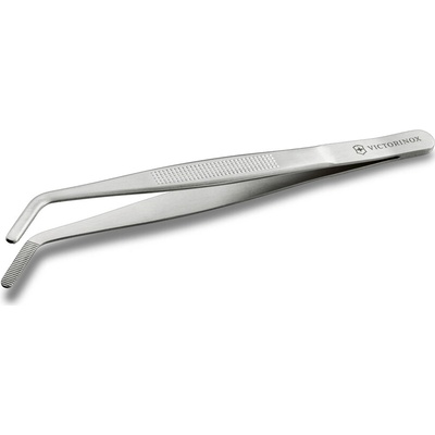 Victorinox 7.6122 kuchynská pinzeta, 16 cm, zahnutá špička, strieborná