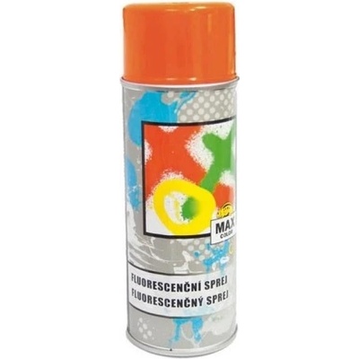Mako Color Max Color fluorescenční barva ve spreji, oranžová, 400 ml