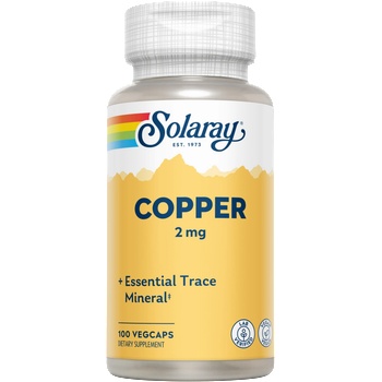 SOLARAY Мед - 100 вег. капсули