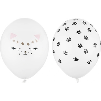 Party Deco Латексови Балони - Коте 30см - (1 пакет / 2 бр. )