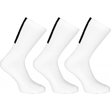 Pietro Filipi 3PACK ponožky športové vysoké 3POB3 biele