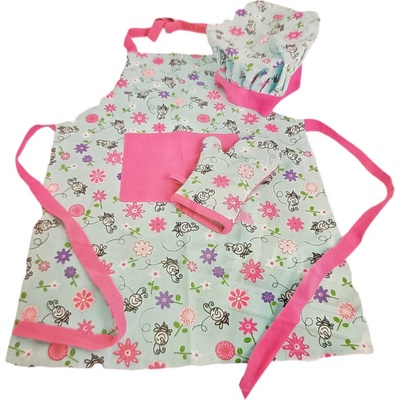 Orion Dětská kuchyňská sada Růžovo-modrá 3ks