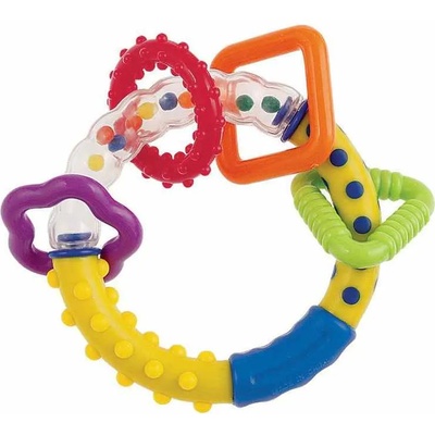 Canpol Бебешка кръгла дрънкалка Canpol - Шарена (2/450c)