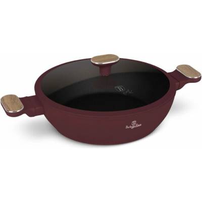 BERLINGERHAUS Pánev hluboká s titanovým povrchem a poklicí 28 cm Leonardo Nordic Collection BH-8299