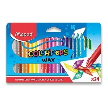 Maped Color'Peps Wax Trojhranné voskovky 24ks