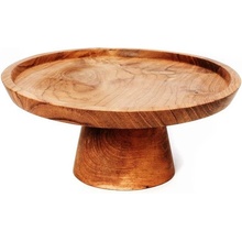 Bazar Bizar Podnos na dort Teak Cake Dish 20cm