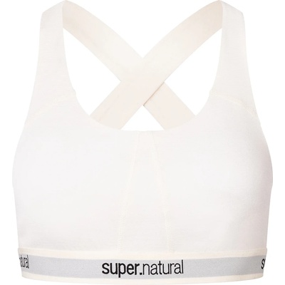 super. natural Дамски спортен сутиен super. natural Women's Feel Good Bra Sports bra - Fresh White (114-2448-0412)