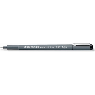 STAEDTLER Fineliner пигментен лайнер 0, 05 мм черен (308 005-9)