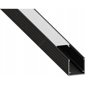 SmartLED Вграден профил за led ленти 1 м черен/бял (sd0101)