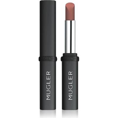 L'Oréal Paris x Mugler polomatná rtěnka s hydratačním účinkem 02 Nude 1,8 g