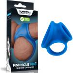 Lovetoy Pinnacle Pro Trio Grip Enhancer Sleeve Blue