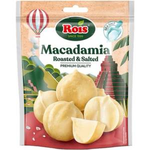 Rois Печена макадамия с морска сол Rois 90гр