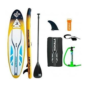 Image 1 of BigBuy Fun Падъл Борд Kohala Arrow 1 Жълт (310 x 81 x 15 cm) (S64107982)