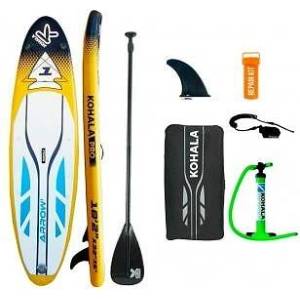 BigBuy Fun Падъл Борд Kohala Arrow 1 Жълт (310 x 81 x 15 cm) (S64107982)