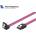 VCOM Кабел SATA W/Lock Right Angle CH302R - 0.45m (CH302R-0.45)