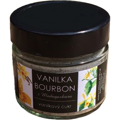 FOOD MARKET vanilkový cukr s vanilkou Bourbon 200 g
