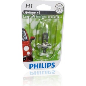 Philips LongLife EcoVision H1 55W 12V (12258LLECOB1)