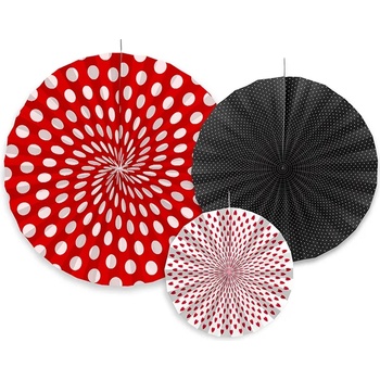 Image 1 of PartyDeco Декоративни розетки - Калинка 3 бр