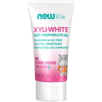 Image 1 of NOW Foods Kid’s Xyliwhite - Bubblegum Toothpaste [85 грама] Дъвка