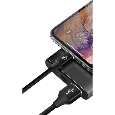 Bomba iPhone USB kábel 1M Čierna F137 BLACK