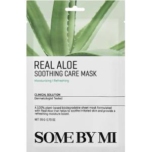 Some By Mi Real Aloe Soothing Care Mask - Успокояваща маска с алое 1бр/20мл