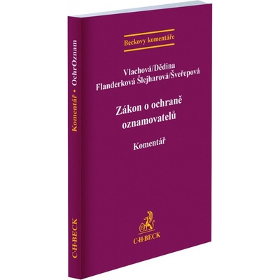 Zákon o ochraně oznamovatelů. Komentář