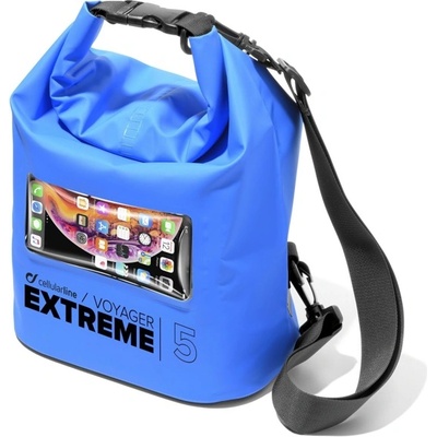 Cellularline Чанта Cellularline Voyager Extreme, 5 л. , водоустойчива, синьо (IT5900)