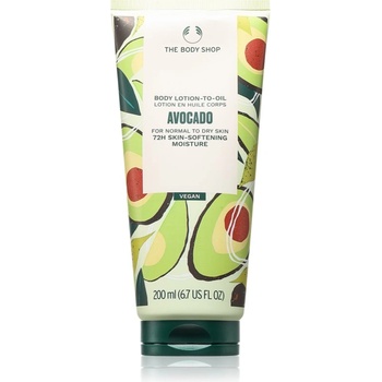 The Body Shop Avocado Body Lotion тоалетно мляко за тяло с авокадо 200ml