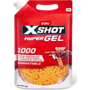 ZURU Гел топчета Zuru X Shot Hyper Gel - 3000 броя (36810SQ1) - baby