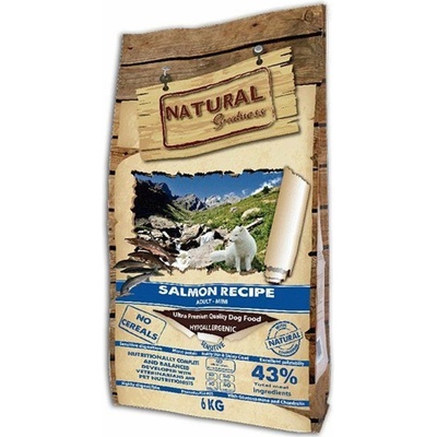 Natural Greatness Salmon Recipe Mini Sensitive losos 6 kg