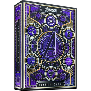 Hrací karty Theory11: Avengers fialové