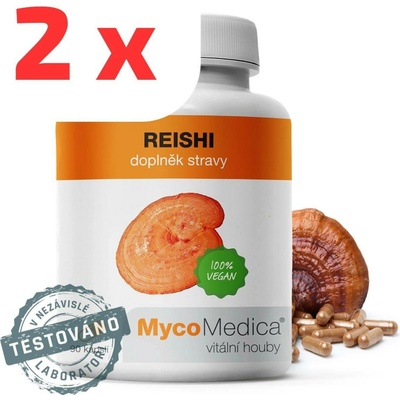 MycoMedica Reishi 2 x 90 kapslí
