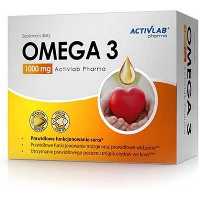 ACTIVLAB Omega 3 1000mg, 60 Capsules