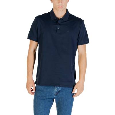 Calvin Klein Jeans polo tričko modrá světle modrá