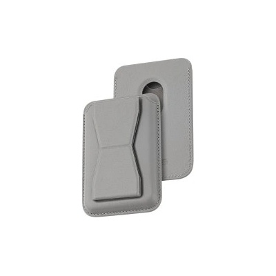DVICED Leather Magsafe Cardholder with Stand Grey (DV550003)