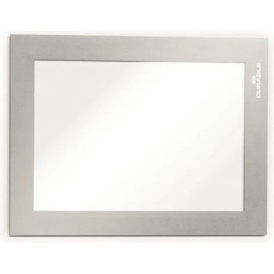 DURABLE Informačný panel, A6, magnetický, DURABLE "DURAFRAME MAGNETIC", strieborná