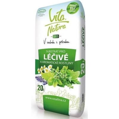 AGRO CS Vita Natura Substrát pre LIEČIVÉ a AROMATICKÉ rastliny 10 l